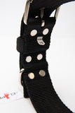 El Perro 5cm Wide Black Dog Collars