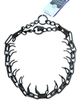 Herm Sprenger Black/Curogan Short Link Ultra Plus Twin O Ring Prong Collar