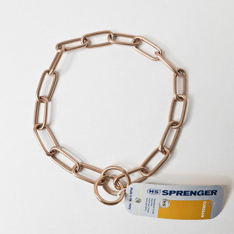 Herm Sprenger Fur Saver Long Link Chain Curogan 4mm